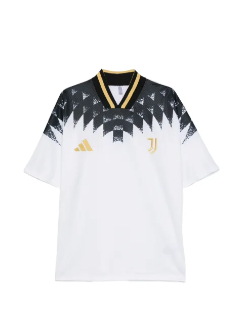 adidas Juventus Turin Stadium geometric-print T-shirt White KF9811