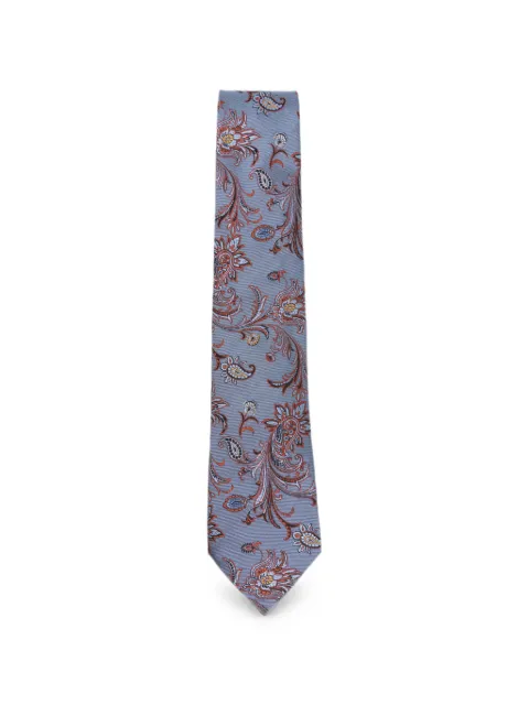 ETRO paisley-print silk tie Grey MASA0001AQ12F