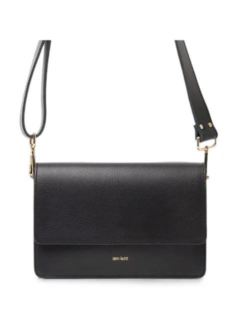 ann kurz Perfect Square cross body bag Black 4378