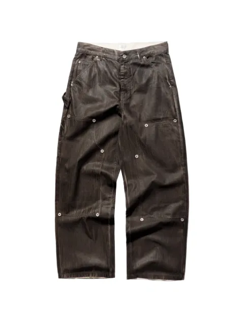 FeliceOrt Double Knee trousers Brown DOUBLEKNEEPANTS