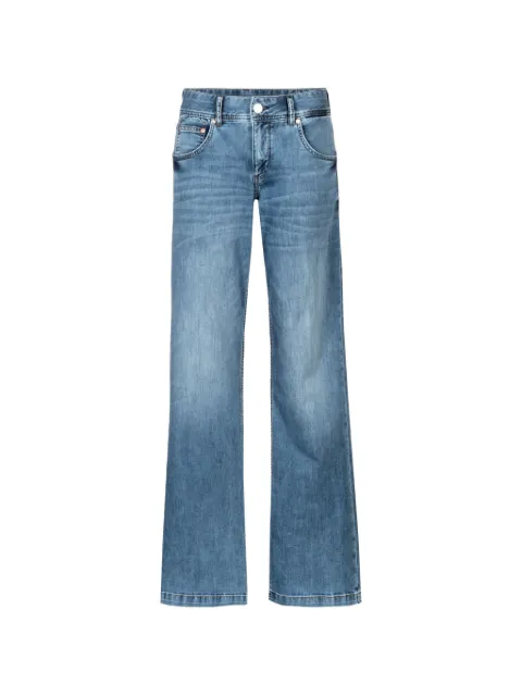 Herrlicher Edna faded-effect jeans Blue 5893RD662