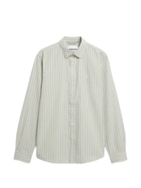 ARMEDANGELS striped long-sleeve shirt Neutrals 30008279