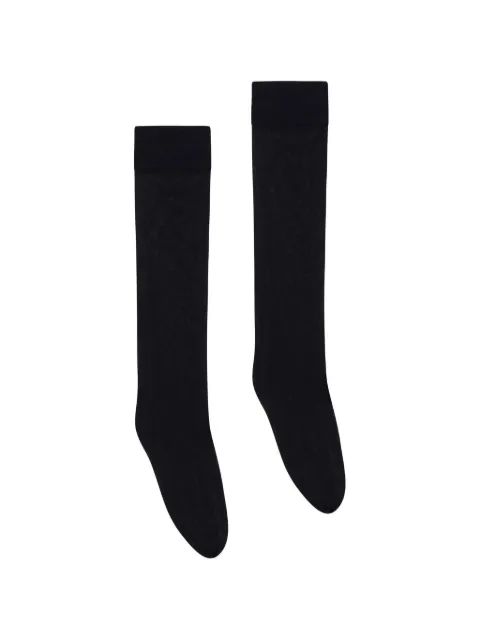 Wolford Satin Touch 20 knee-high socks Blue 312065280