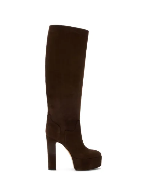Casadei Patty platform boots Brown 1S381A1301RENNA