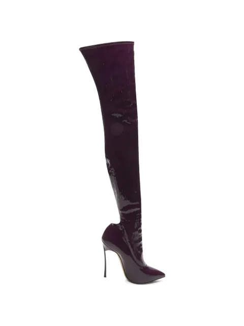 Casadei Ultravox Blade boots Purple 1T095W120TULTRA
