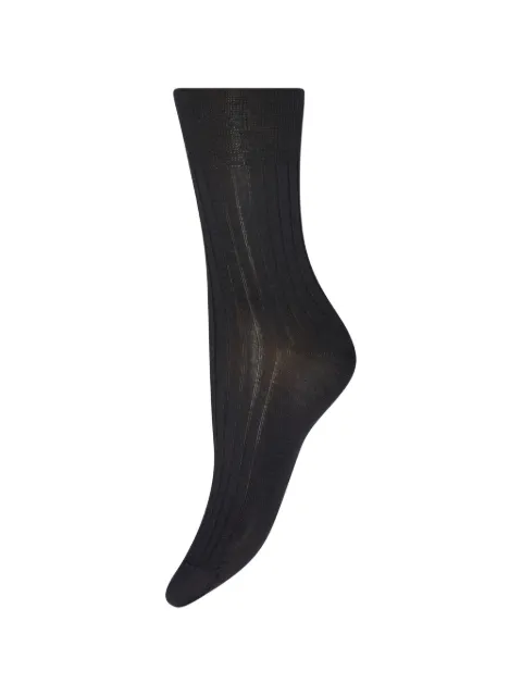 Wolford ribbed-knit socks Black 450437005