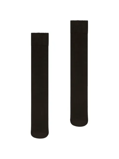 Wolford Velvet De Luxe 50 knee-highs Black 309237212