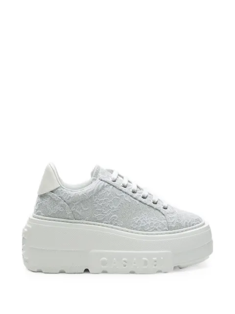 Casadei Nexus Rigel glitter-finish sneakers Silver 2X140C0701C3096