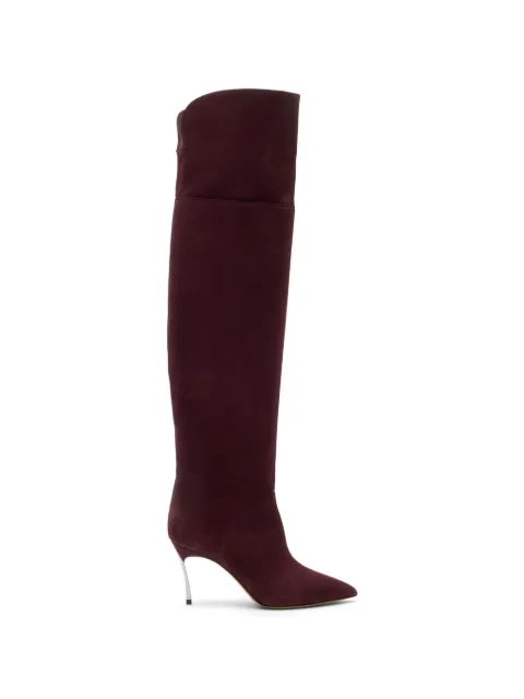 Casadei Blade Corsaro over-the-knee boots Red 1T076A080MC1832