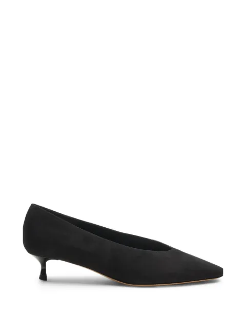 Casadei Giselle suede pumps Black 1F063C030TCAMOS