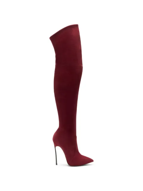 Casadei Blade over-the-knee boots Red 1T000D125TT0005