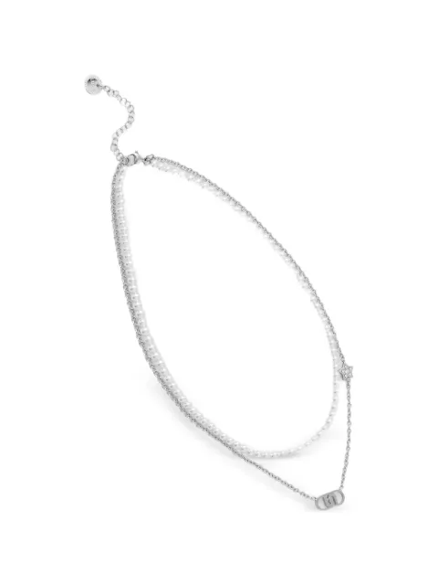 LIU JO layered pearl-detail necklace Silver LJ3163