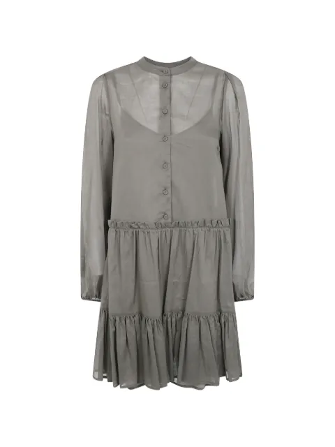 TWINSET ruffled mini dress Green 261TF2050