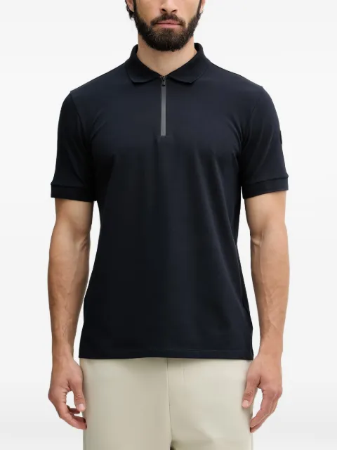 Fusalp Anatole zip-fastening short-sleeve polo shirt Blue J2145