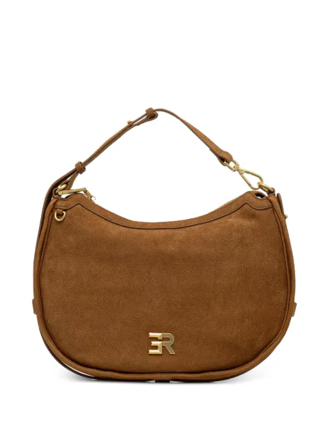ERMANNO FIRENZE logo-plaque shoulder bag Brown 12402066