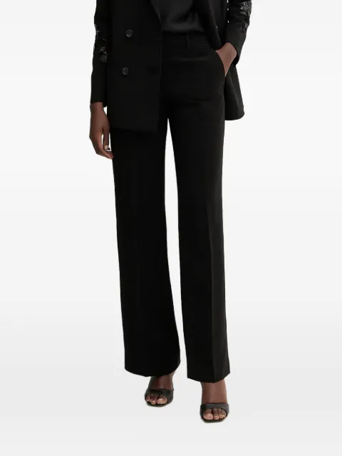 ERMANNO FIRENZE side-stripe sequin-embellished trousers Black 57TP024EV0