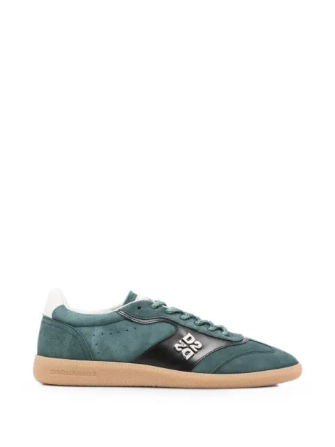 DSQUARED2 logo-appliqué sneakers Green SNM049714170001