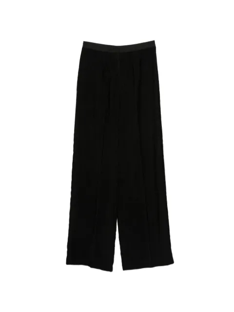 Forte Forte zip-fastening trousers Black 15043MYPANTS