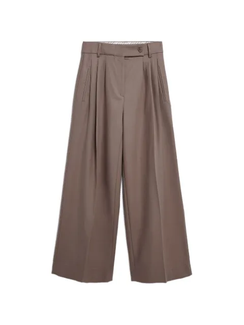 ARMEDANGELS Kaayua pleated trousers Brown 30008284
