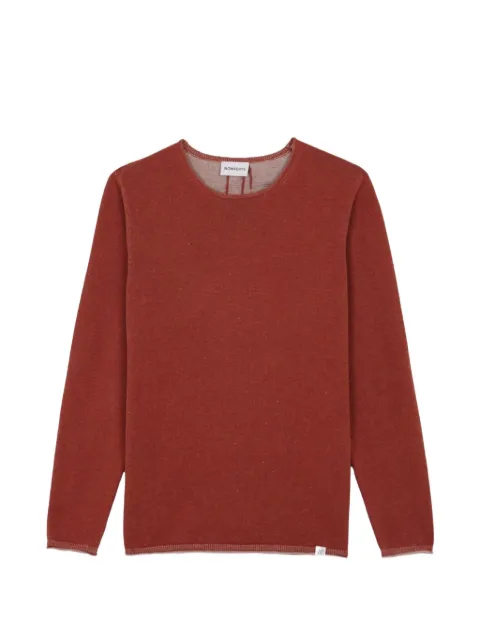 NOWADAYS The Plated crew-neck sweater Red NAM0209D2