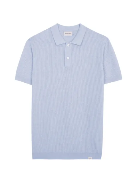 NOWADAYS short-sleeve polo shirt Blue NOS038