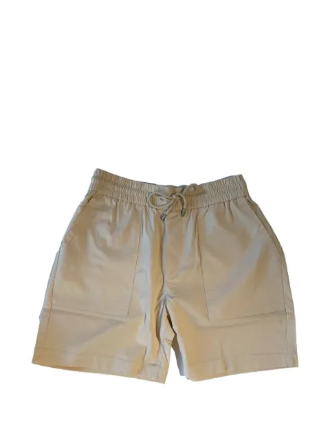 NOWADAYS The Easy drawstring patch-pocket shorts Neutrals NAM0504D4