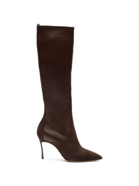 Casadei Blade Debby knee-high boots Brown 1S413C080TT0522