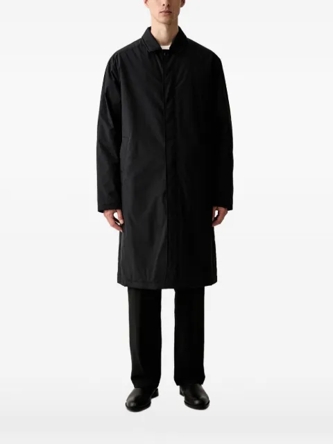 Les Deux quilted-lining single-breasted coat Black 1000353
