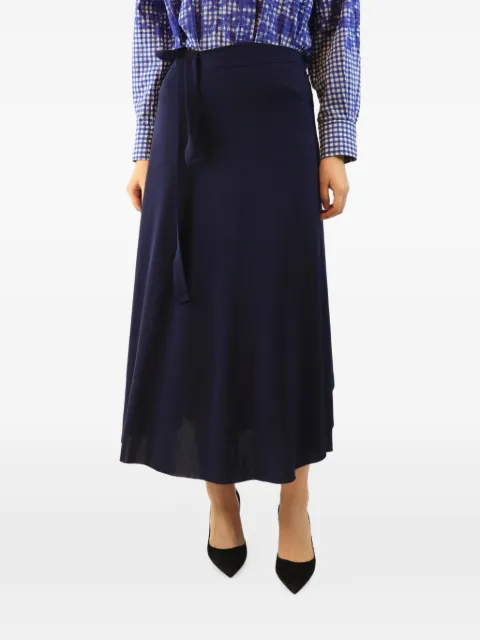 ERES Julieta wrap midi skirt Blue NAVYJULIETAWRAPMIDISKIRT