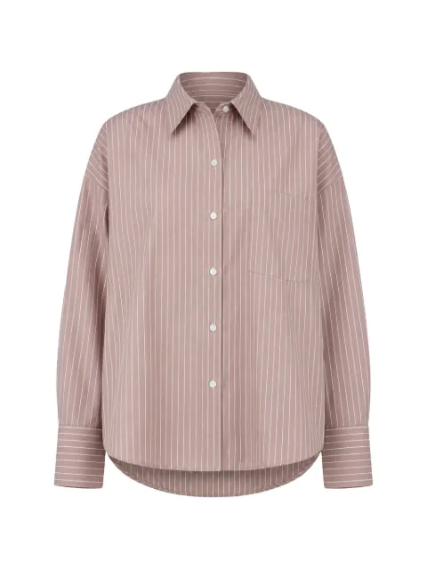 Arlo Mott Watts striped shirt Pink 1021ROSESTRIPE