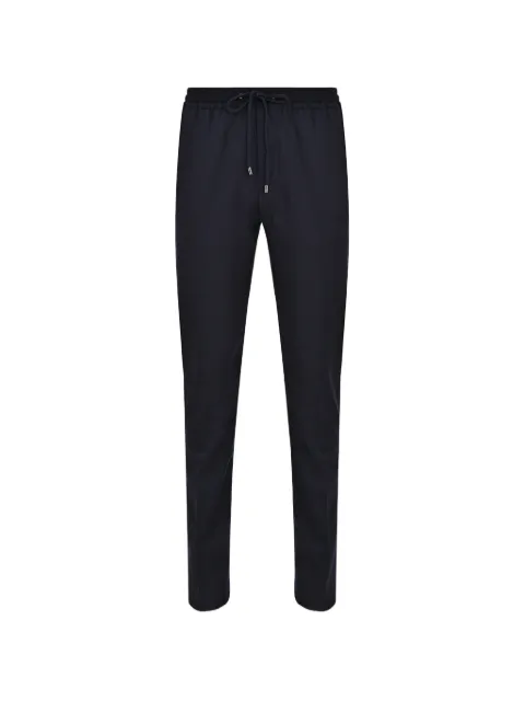 Pal Zileri drawstring-waist trousers Blue 9B31NW405RP070