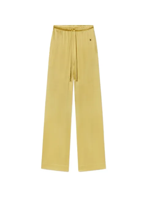 ÉTERNE Brody drawstring trousers Yellow ESK10858BTR