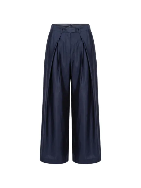 Pharaoh Katia pleated trousers Blue PHA2184LV