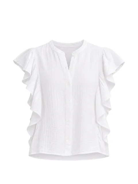 Xirena Ashlyn ruffled blouse White X5CHG056