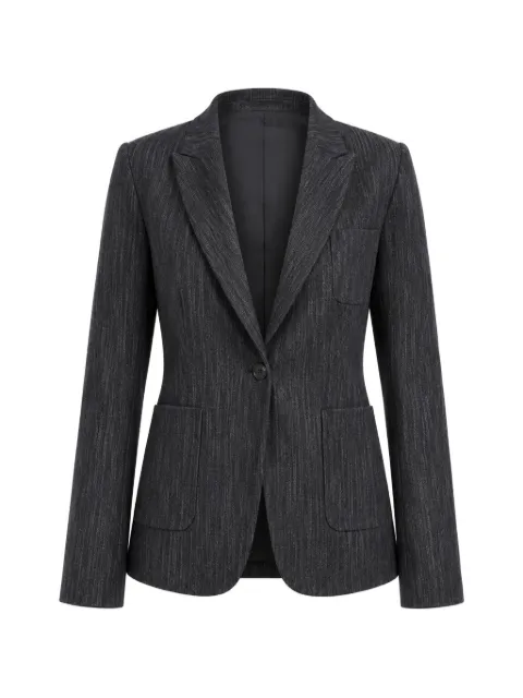 Eleventy single-breasted notched-lapels blazer Blue M80GIAI03TES0M02111
