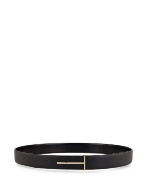 TOM FORD logo leather belt Black WB338LCL624P