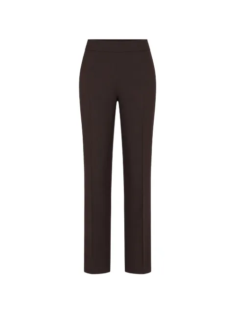 Jenni Kayne creased slim-fit trousers Brown 9561395A26