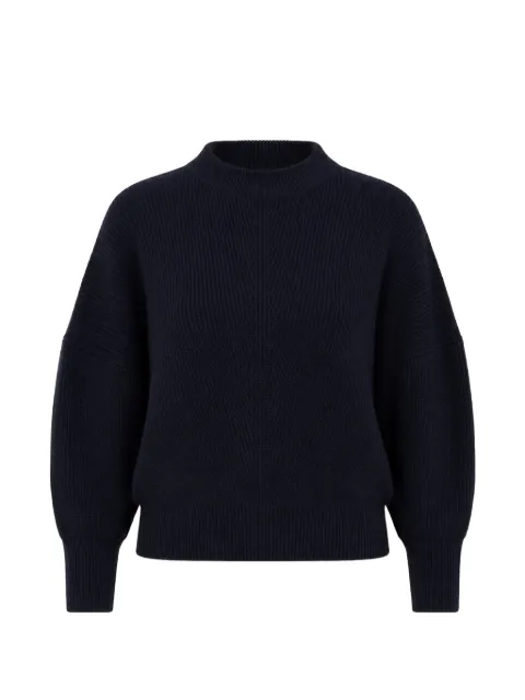 SA SU PHI ribbed-knit batwing-sleeve sweater Blue S266240350