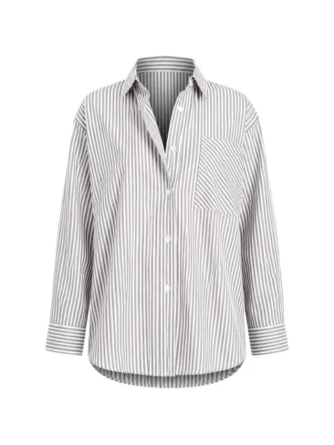 Pharaoh Marvin striped shirt White PHA1453SSTP4OLI