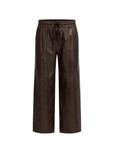 Giorgio Brato elasticated-waistband palazzo pants Brown GD26S25010STPYSLATE