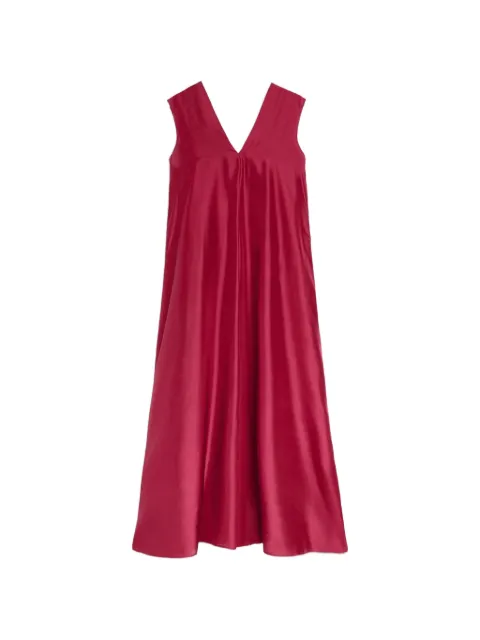 MOMONÌ Cueva silk dress Red 261MMODR00726112MO
