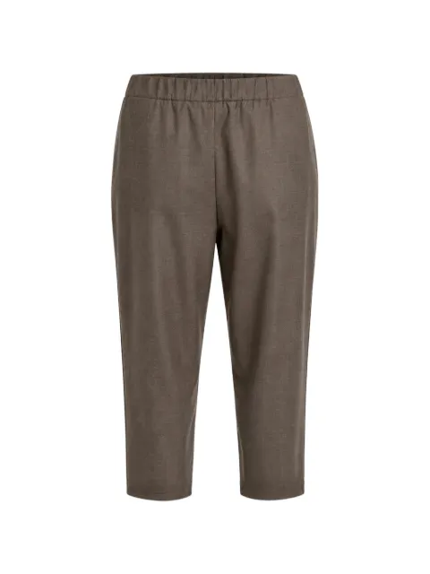 Dusan elasticated-waistband tapered trousers Brown U1508DARKTAUPE
