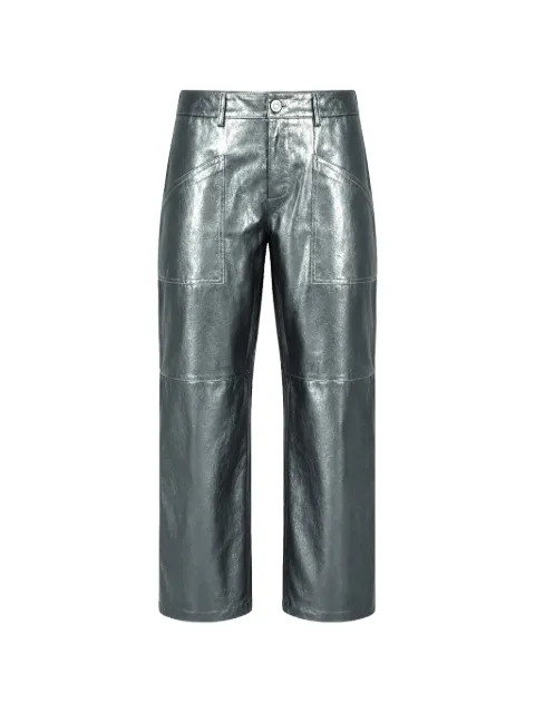 Giorgio Brato Banana straight-leg trousers Grey GD26S25067CROSS