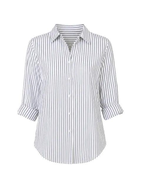 Xirena Beau striped shirt White X5TNS111WDBL
