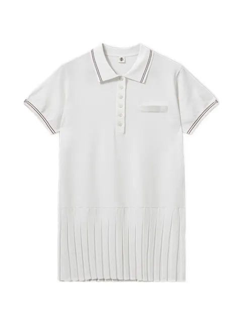 The Garment Madison pleated dress White 22243