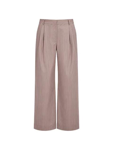 Arlo Mott Spencer straight-leg trousers Neutrals 3012ROSESTRIPE