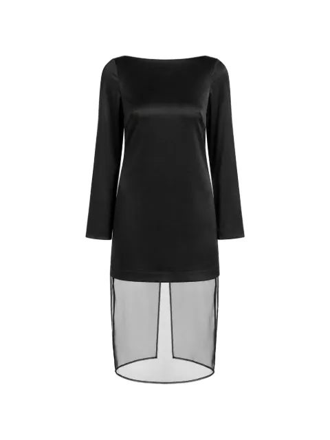 Esse Cartia cowl-back dress Black 014DRESS14BLACKBLACK