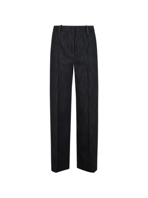 Eleventy contrast-stitch jeans Blue M80PANL07TES0M0