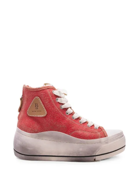 R13 Kurt high-top sneakers Red R13S5029S229A