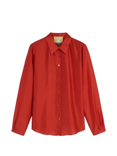 MOMONÌ Alicia button-up shirt Red 265MMOSH007265MO08
